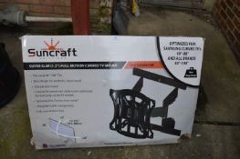 Suncraft Superslim Full Motion TV Mount