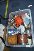 Vintage Kitchenware, Ice Buckets, Coffee Grinder,