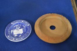 The Yorkshire Relish Blue & White Willow Pattern B