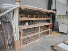 *Workbench and Contents of Length Plastic Extrusion, Jointing Strips, etc.