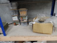 *Assorted Fixings and Hinges, etc.