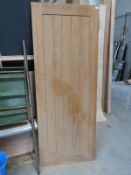 *Oak Door 6'6