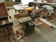 *Wadkin Bursgreen Spindle Moulder. Model: BER2, Machine No: 70593 with Brake