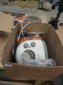 *Electric Fan Heater and a Tyre Inflator