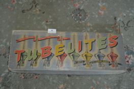 Vintage Box of Tubelites Christmas Lights
