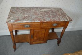 Marble Topped Wash Stand