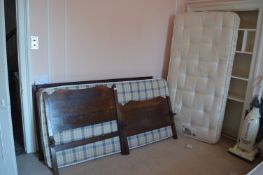 Vintage Single Bed and Two Mattresses