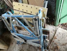 Two Folding Worktables