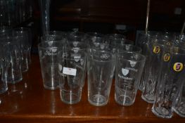 Fifteen Worthington Pint Glasses