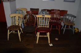 Thirteen Assorted Chairs