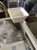 420 x Square 4inch white bowls /Collection Available on Thur 30th Sept/Fri 1st Oct 9am till 3pm