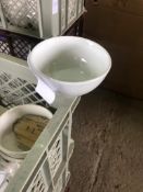 313 x White rice bowls 4inch /Collection Available on Thur 30th Sept/Fri 1st Oct 9am till 3pm From