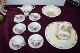 Royal Doulton Bunnykins Breakfast Set plus Miniature Tea Set