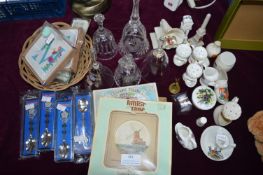 Souvenir Ware; Teaspoons, Bells, etc.