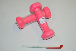 *Quick Play 0.5kg Pink Dumbbells