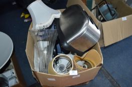 Household Goods; Lamps, Vases, Toaster, etc.