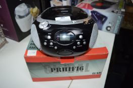 Globe Portable CD Player