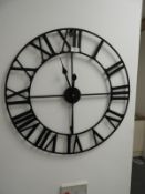 *Roman Numeral Wall Clock