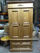 Pine Wardrobe ~212x102x59cm
