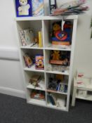 *Set of Eight White Pigeon Holes