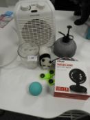 *Electric Heater, Bluetooth Speaker, Web Cam, Fidget Spinner, etc.