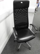 *Contemporary Style Highback Gas Lift Office Chair
