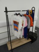 *Tubular Framed Garment Rail