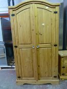 Pine Wardrobe ~187x99cm