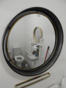 *Contemporary Style Circular Mirror