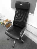 *Contemporary Style Highback Gas Lift Office Chair