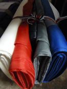 5 Rolls of Assorted Fabric ~1.6m width