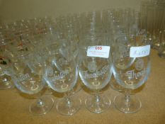 *Thirty-Two Theakston Half-Pint Glasses