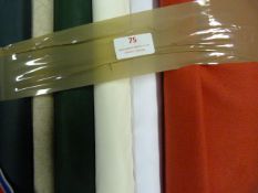 6 Rolls of Assorted Fabric ~1.6m width