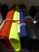 5 Rolls of Assorted Fabric ~1.6m width