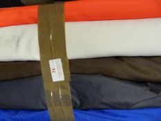 5 Rolls of Assorted Fabric ~1.6m width