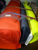 4 Rolls of Assorted Fabric ~1.6m width