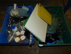 *Mixed Lot Including Chopping Boards, Kitchen Utensils, Glasses, etc.
