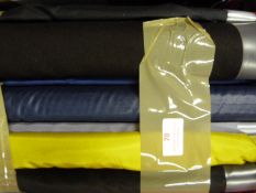 7 Rolls of Assorted Fabric ~1.6m width