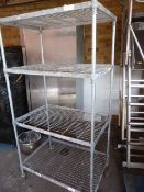 Four Tier Trolley Rack
