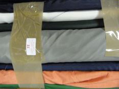 7 Rolls of Assorted Fabric ~1.6m width
