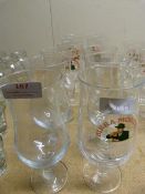 *Six Birra Moretti Pint Glasses and Five Others