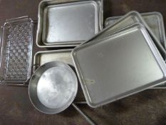 *Large Frying Pan and Assorted Trays