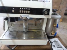 LavAzza Blue Coffee Machine with DVA LT8 Water Softener