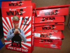*10 Ninja Aprons and Headbands