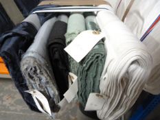 6 Rolls of Assorted Fabric