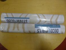 *2 Rolls of Deco 4 Walls Wallpaper (~5.32m² per ro
