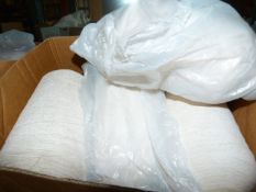 4 Large Cones of White Thread