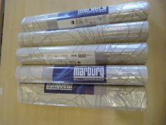 *5 Rolls of Marbury Wallpaper (5.3m² per roll)