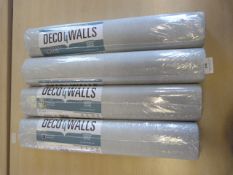 *4 Rolls of Deco for Walls Intuition Wallpaper (5.