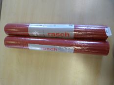*2 Rolls of Rasch Non-Woven Wallpaper (5.32m² per